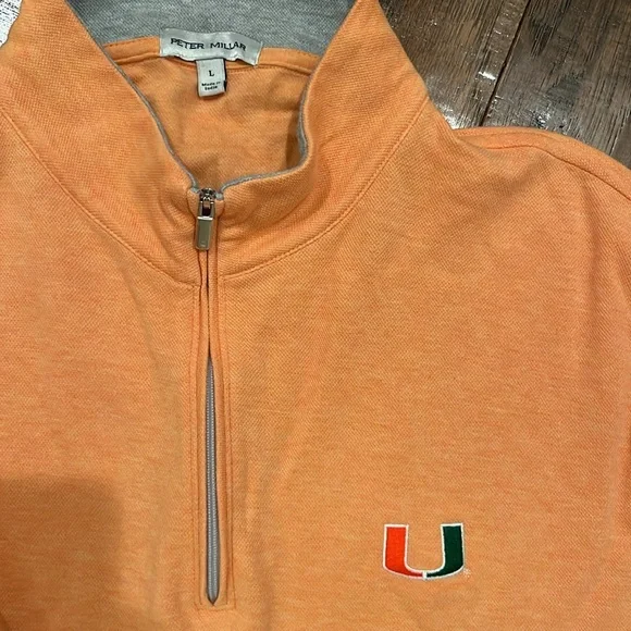 Peter millar / Miami Q-zip / size L / perfect conditionn. - Picture 2 of 4